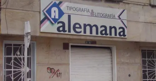 TIPOGRAFIA & LITOGRAFIA ALEMANA TIPOGRAFIA & LITOGRAFIA ALEMANA